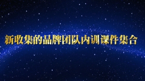 品牌团队内训课件集合