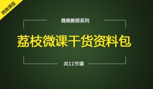 荔枝微课干货资料绝密资料