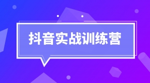 抖音实战训练营