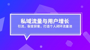 私域流量与用户增长