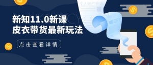 新知11.0新课  皮衣带货最新玩法