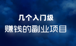 柚子团队内部课程：教你一些能够赚到钱的副业路子，每天轻松多赚几十几百元！