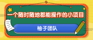 一个随时随地都能操作的小项目，利用美团拍客轻松日入50+