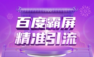 利用百度霸屏精准引流