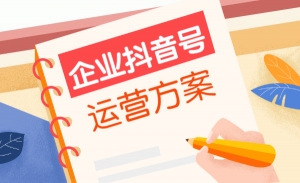 企业抖音号运营方案