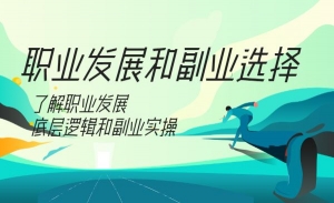职业发展和副业选择课 了解职业发展底层逻辑和副业实操年度版