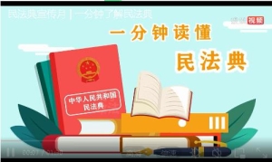 转载自：搜狐网：民法典宣传月 | 一分钟了解民法典